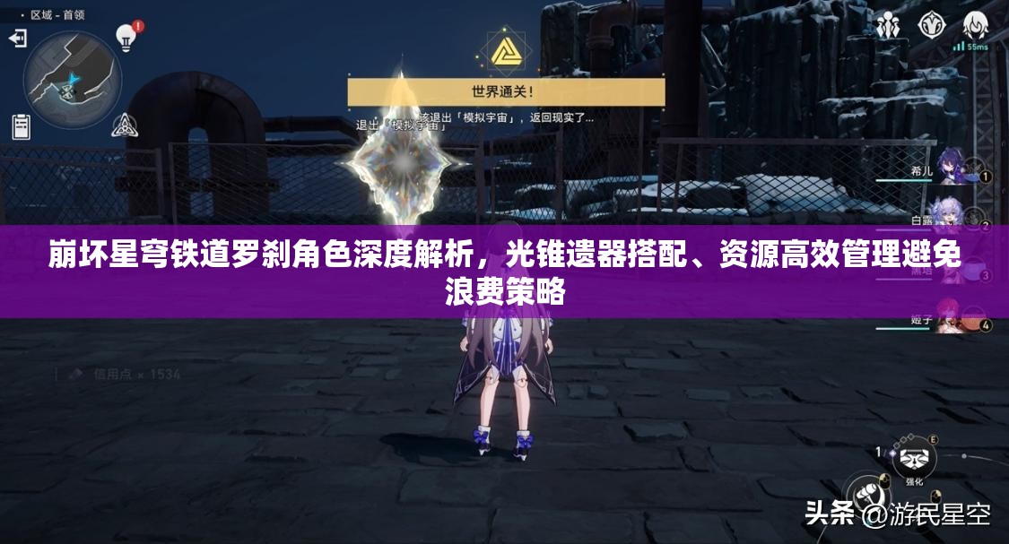 崩坏星穹铁道罗刹角色深度解析，光锥遗器搭配、资源高效管理避免浪费策略