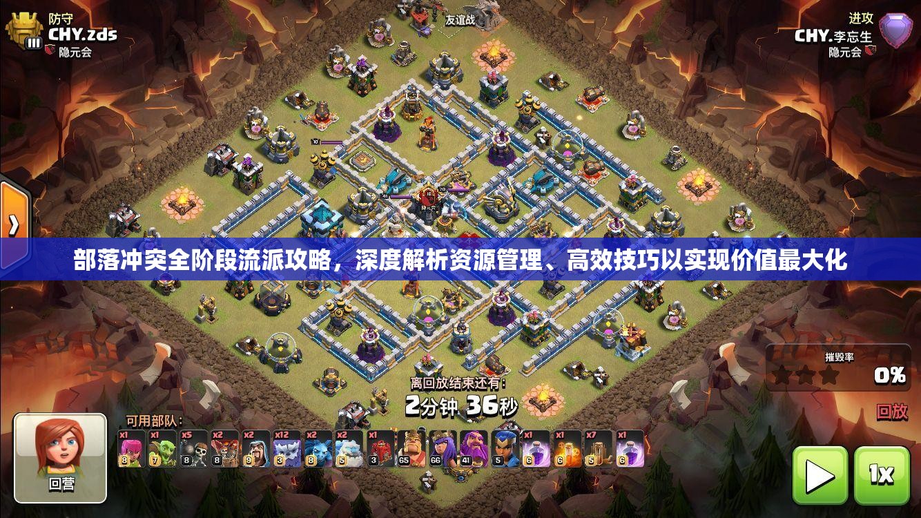 部落冲突全阶段流派攻略，深度解析资源管理、高效技巧以实现价值最大化