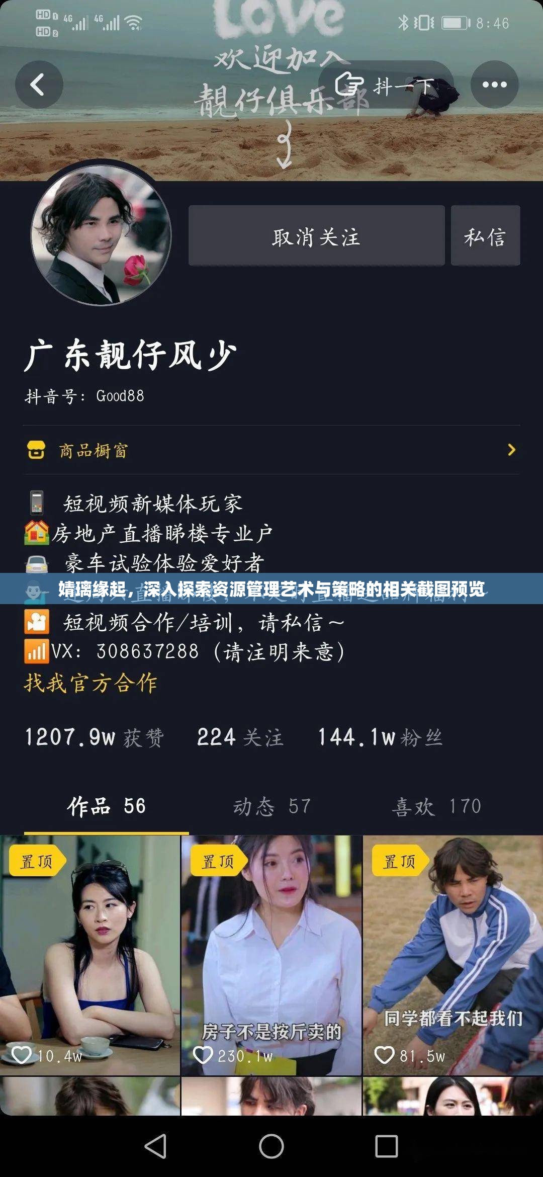 婧璃缘起，深入探索资源管理艺术与策略的相关截图预览