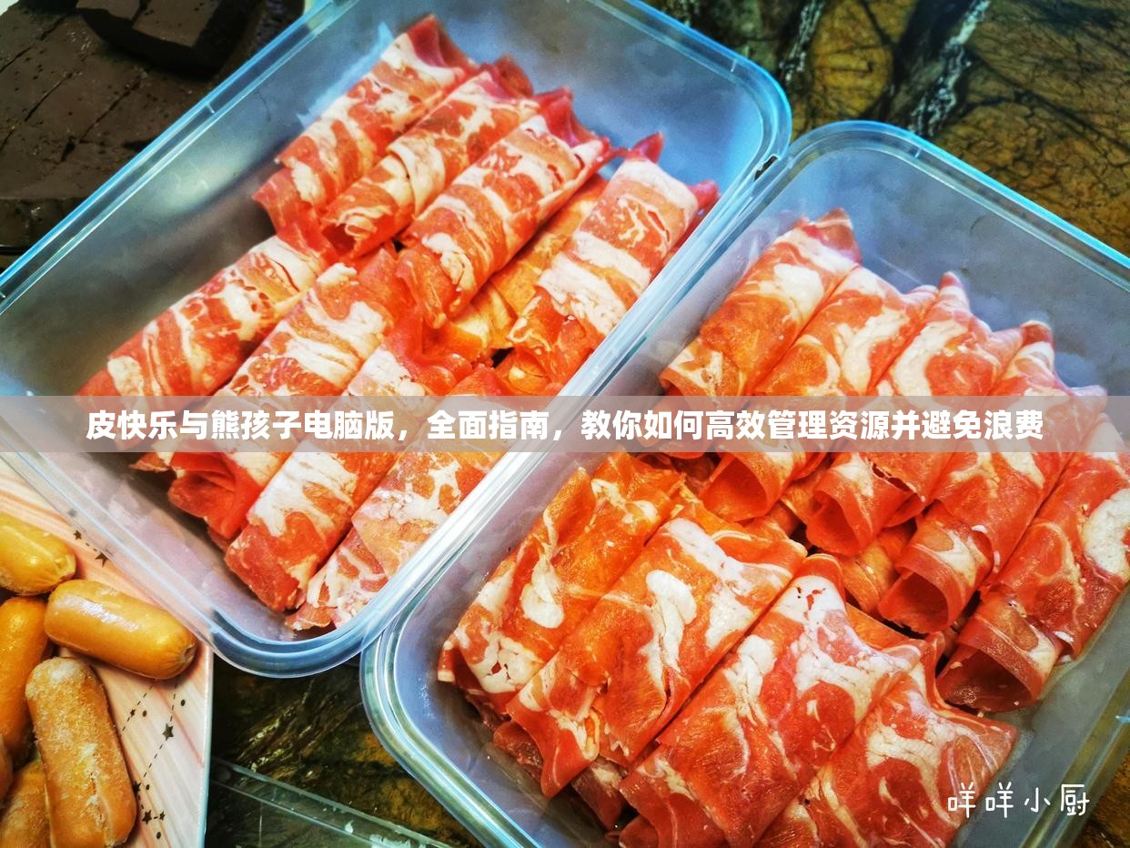 皮快乐与熊孩子电脑版，全面指南，教你如何高效管理资源并避免浪费