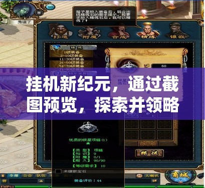 挂机新纪元，通过截图预览，探索并领略游戏世界的无限想象与可能
