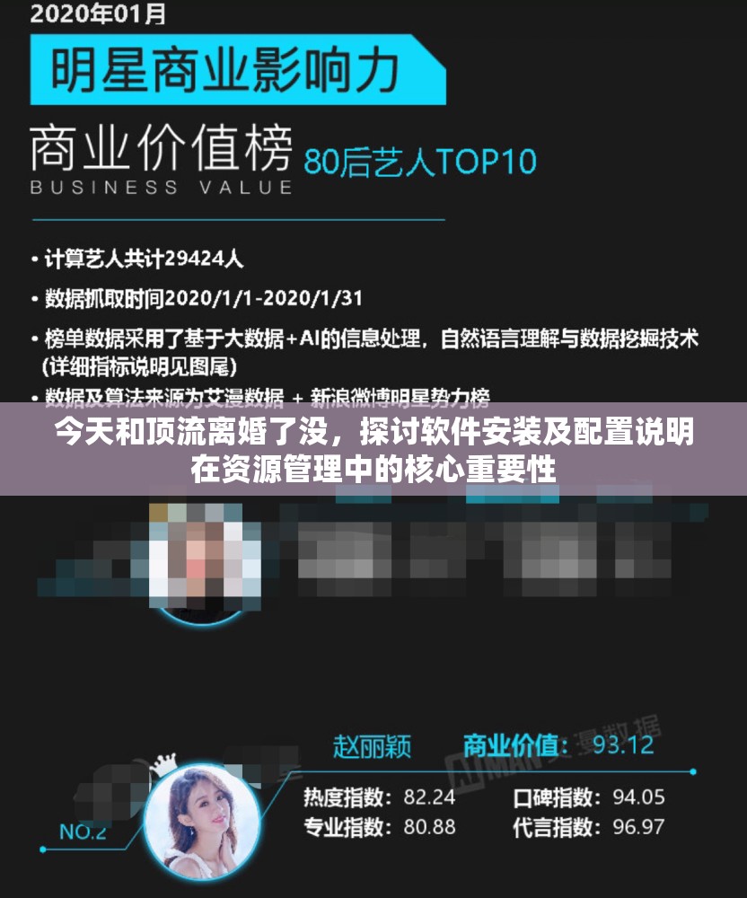今天和顶流离婚了没，探讨软件安装及配置说明在资源管理中的核心重要性