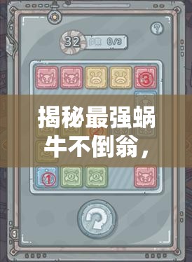 揭秘最强蜗牛不倒翁，掌握高效密码输入技巧与策略详解