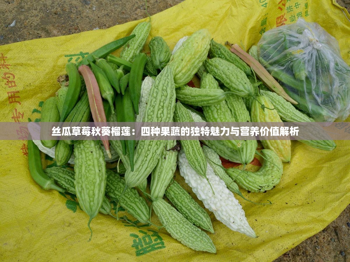 丝瓜草莓秋葵榴莲：四种果蔬的独特魅力与营养价值解析