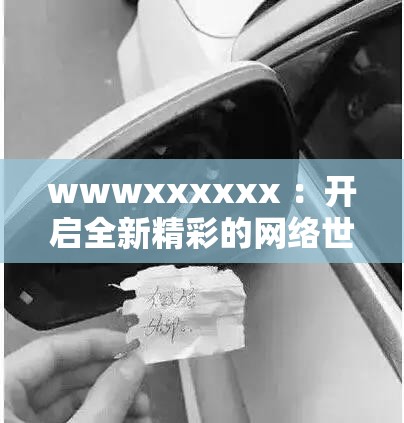 wwwxxxxxx ：开启全新精彩的网络世界之旅
