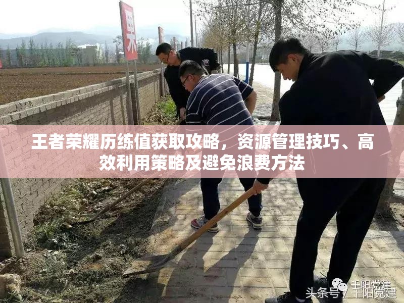 王者荣耀历练值获取攻略，资源管理技巧、高效利用策略及避免浪费方法