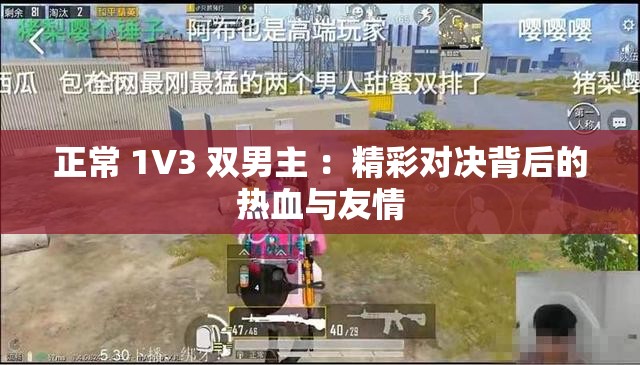 正常 1V3 双男主 ：精彩对决背后的热血与友情