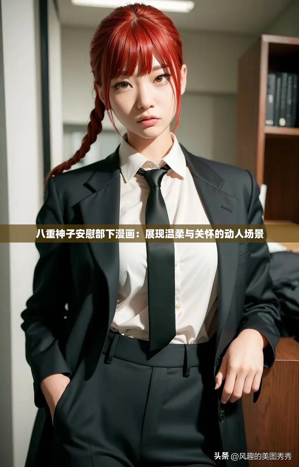 八重神子安慰部下漫画：展现温柔与关怀的动人场景