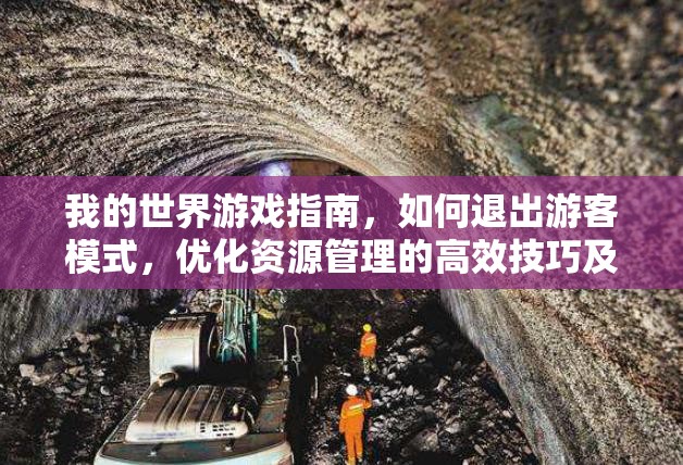 我的世界游戏指南，如何退出游客模式，优化资源管理的高效技巧及避免资源浪费策略