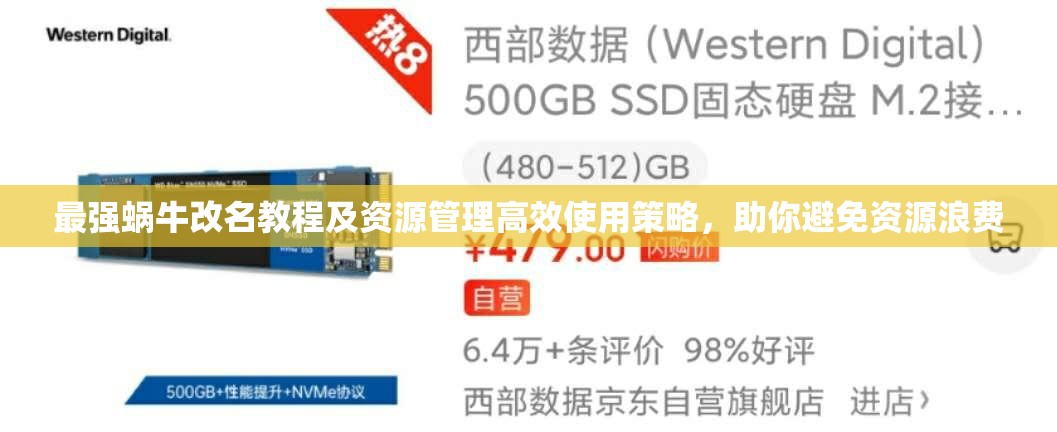 最强蜗牛改名教程及资源管理高效使用策略，助你避免资源浪费