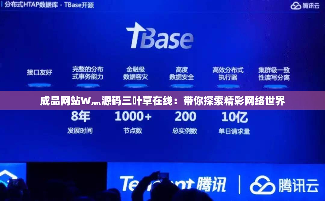 成品网站W灬源码三叶草在线：带你探索精彩网络世界