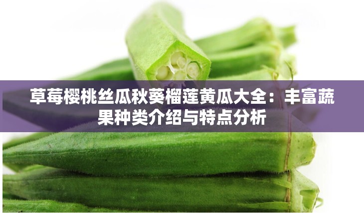 草莓樱桃丝瓜秋葵榴莲黄瓜大全：丰富蔬果种类介绍与特点分析