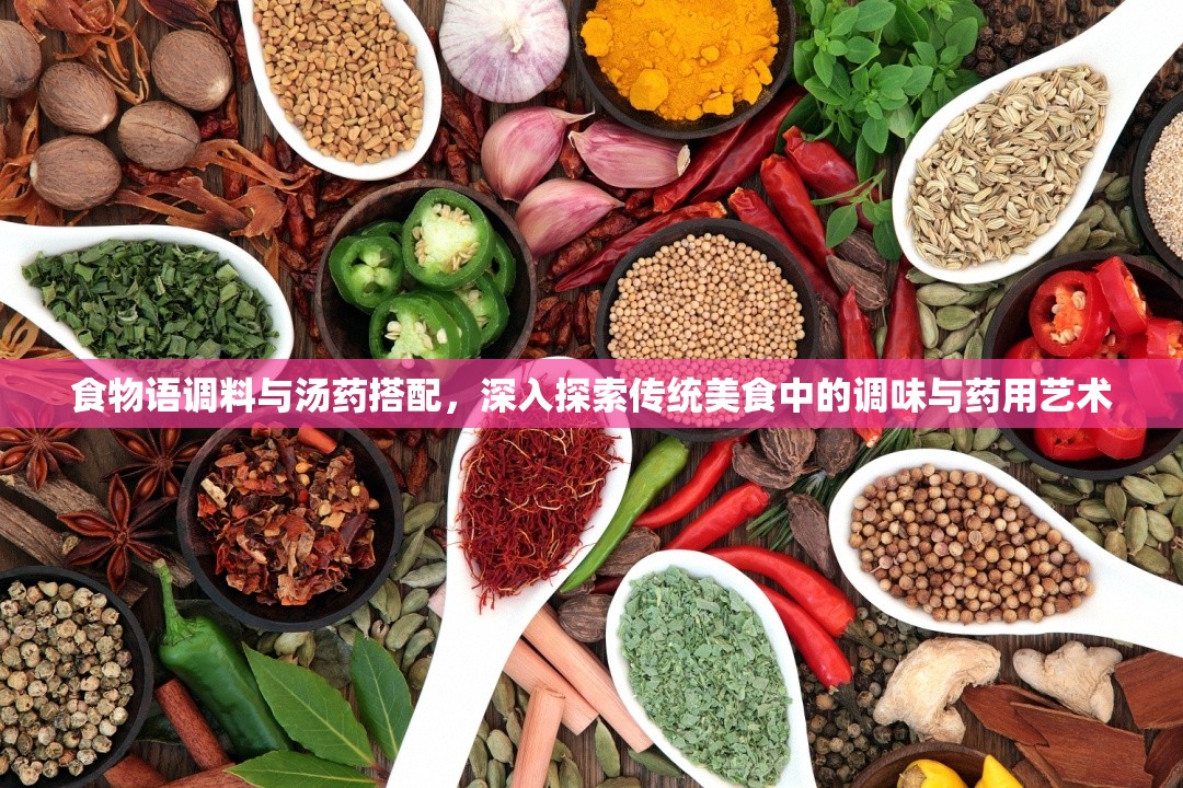 食物语调料与汤药搭配，深入探索传统美食中的调味与药用艺术
