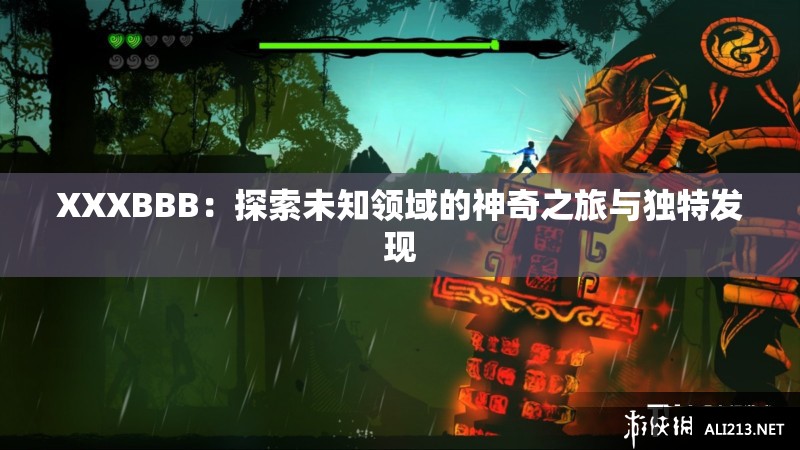 XXXBBB：探索未知领域的神奇之旅与独特发现