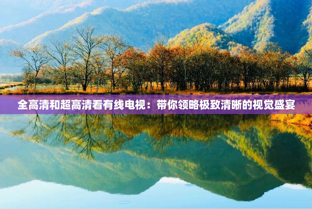 全高清和超高清看有线电视：带你领略极致清晰的视觉盛宴