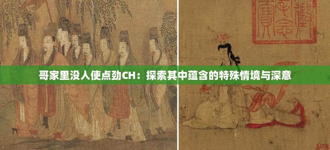 哥家里没人使点劲CH：探索其中蕴含的特殊情境与深意