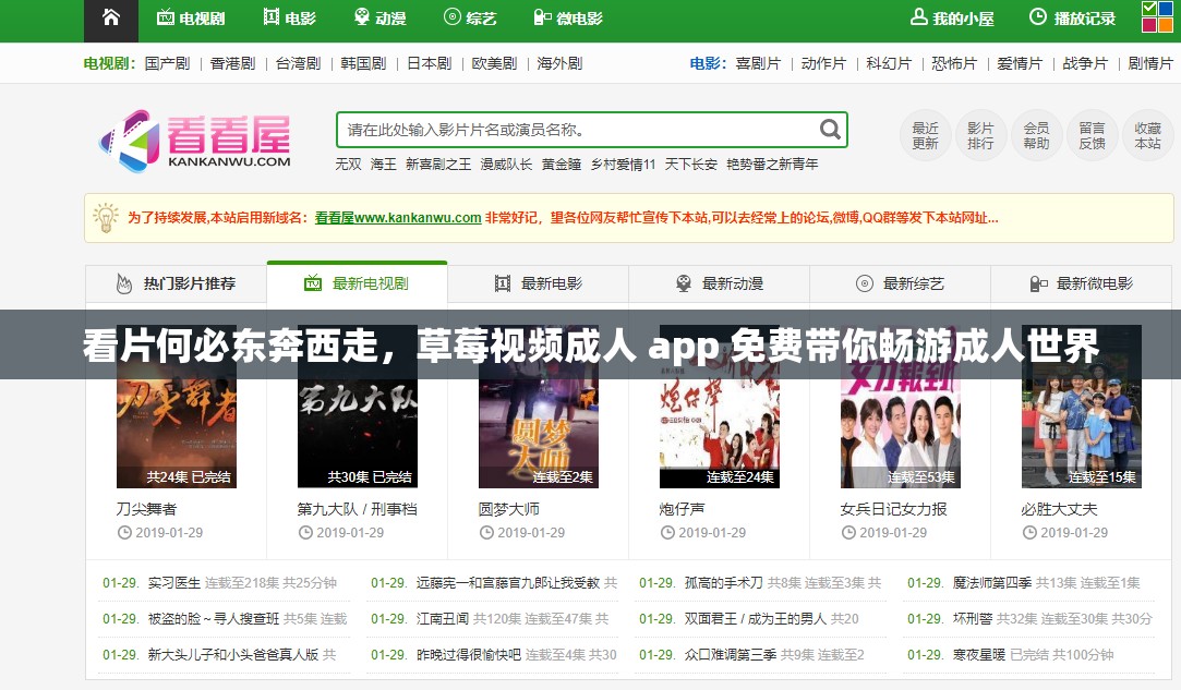 看片何必东奔西走，草莓视频成人 app 免费带你畅游成人世界