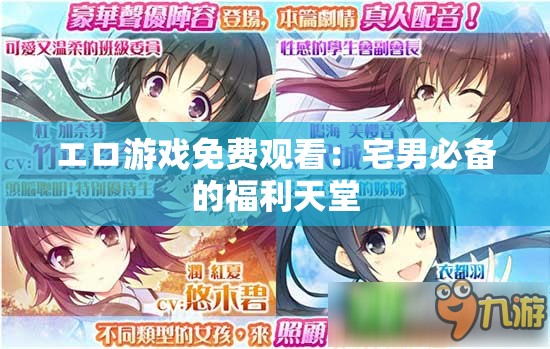 エロ游戏免费观看：宅男必备的福利天堂