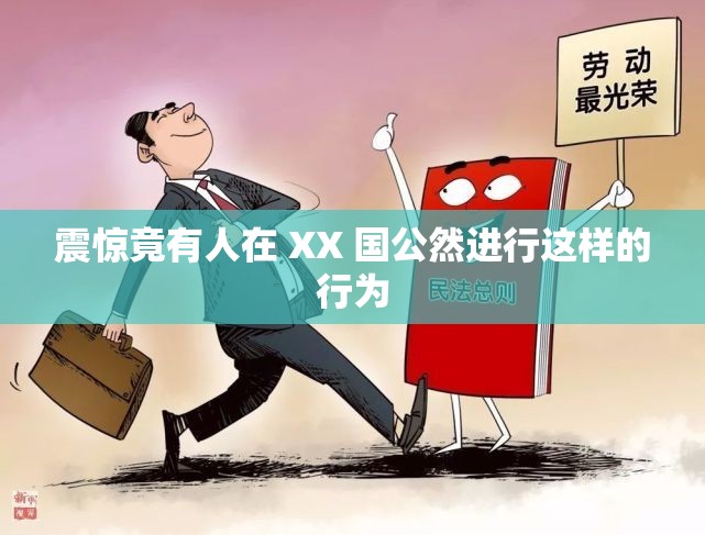 震惊竟有人在 XX 国公然进行这样的行为