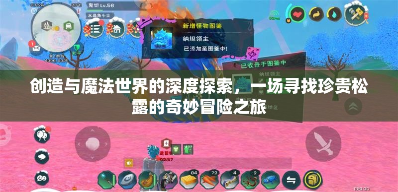 创造与魔法世界的深度探索，一场寻找珍贵松露的奇妙冒险之旅