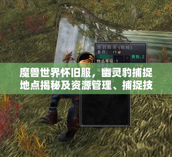 魔兽世界怀旧服，幽灵豹捕捉地点揭秘及资源管理、捕捉技巧与价值最大化指南