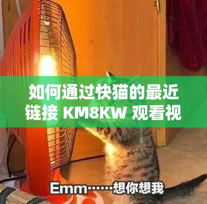 如何通过快猫的最近链接 KM8KW 观看视频