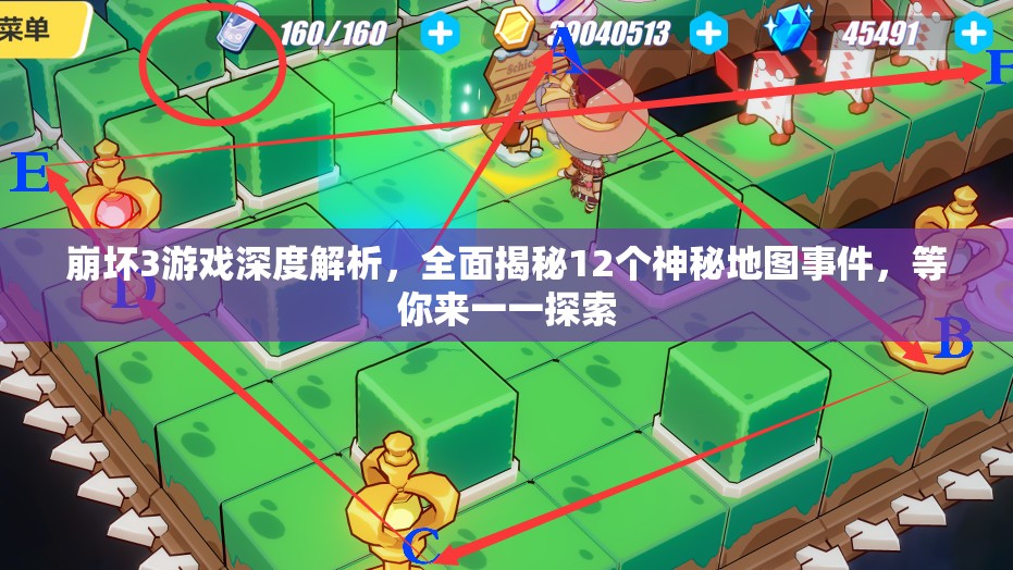 崩坏3游戏深度解析，全面揭秘12个神秘地图事件，等你来一一探索