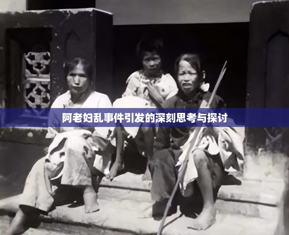 阿老妇乱事件引发的深刻思考与探讨