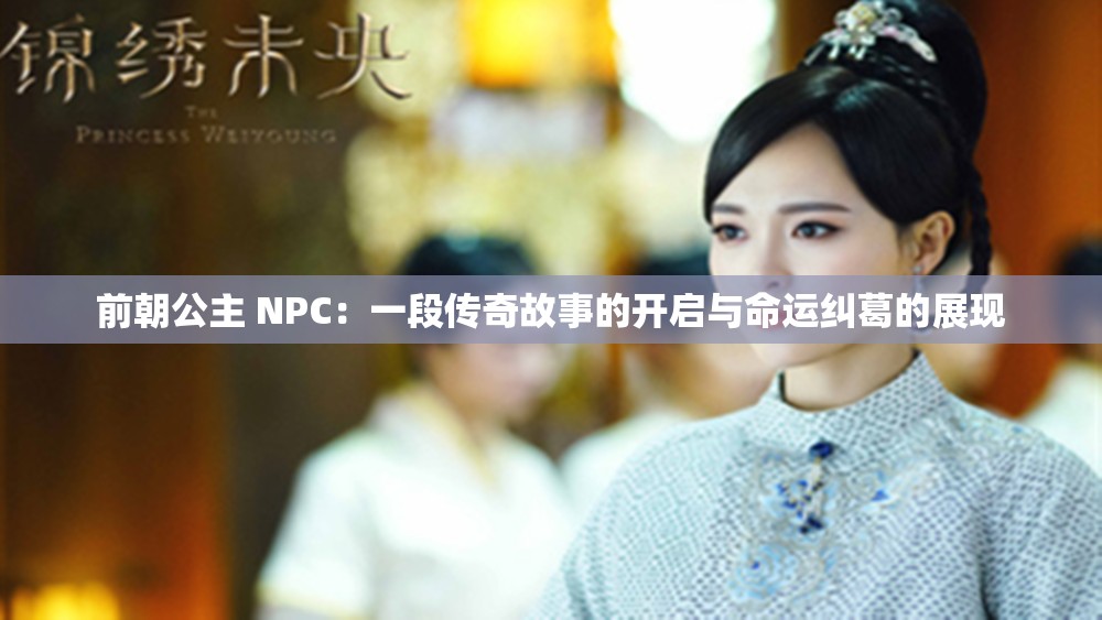 前朝公主 NPC：一段传奇故事的开启与命运纠葛的展现