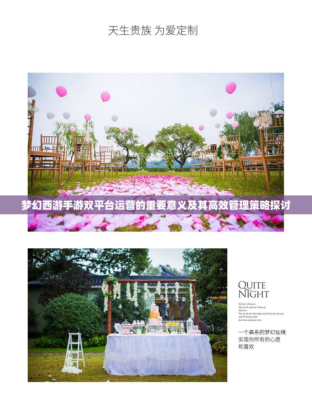 梦幻西游手游双平台运营的重要意义及其高效管理策略探讨