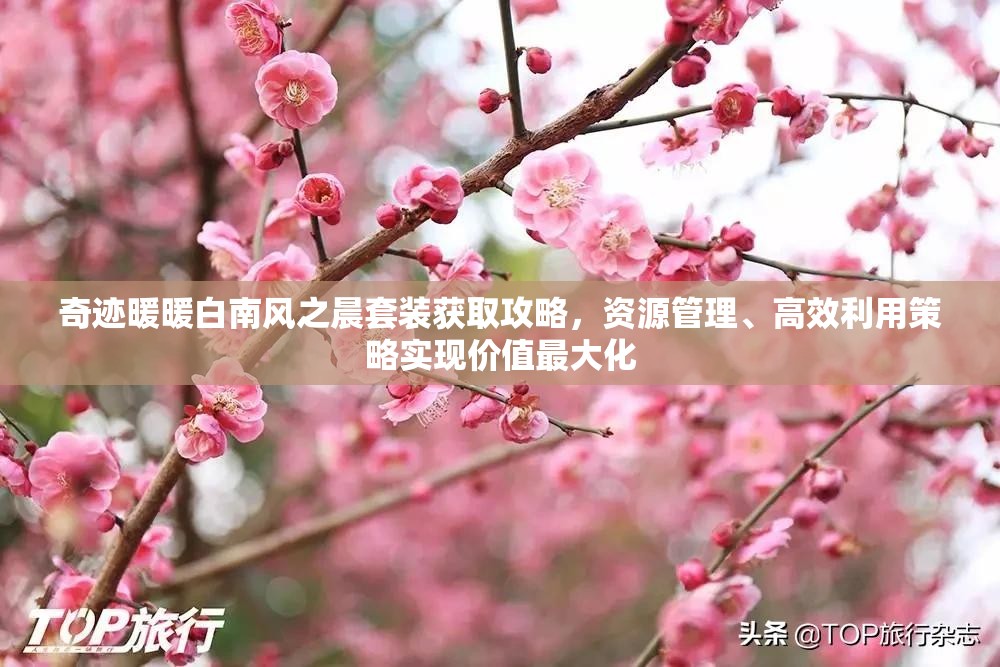 奇迹暖暖白南风之晨套装获取攻略，资源管理、高效利用策略实现价值最大化