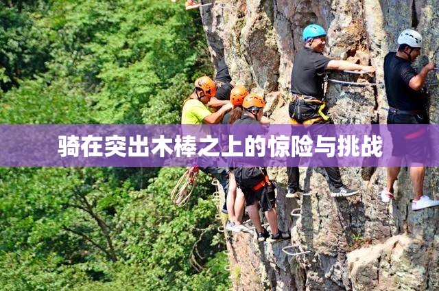 骑在突出木棒之上的惊险与挑战