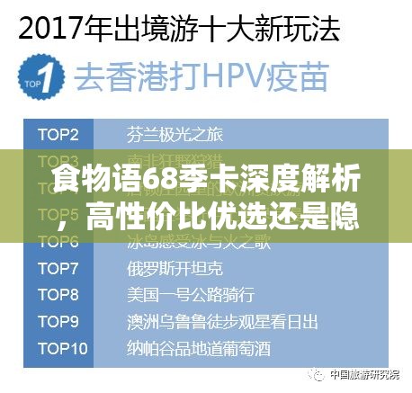 食物语68季卡深度解析，高性价比优选还是隐藏的氪金消费陷阱？