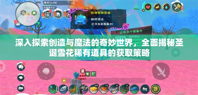 深入探索创造与魔法的奇妙世界，全面揭秘圣诞雪花稀有道具的获取策略