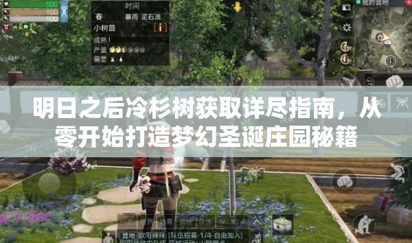 明日之后冷杉树获取详尽指南，从零开始打造梦幻圣诞庄园秘籍