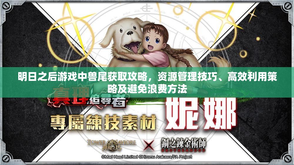 明日之后游戏中兽尾获取攻略，资源管理技巧、高效利用策略及避免浪费方法