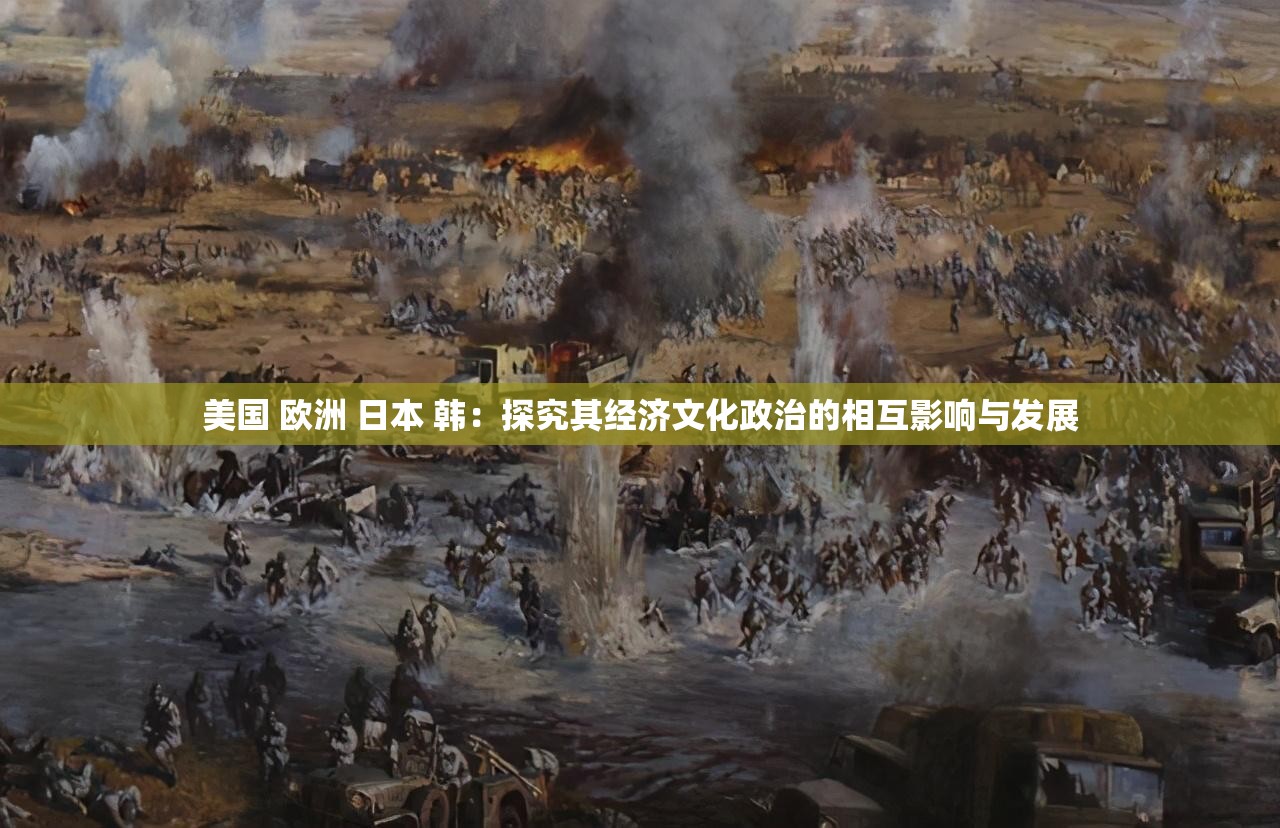 美国 欧洲 日本 韩：探究其经济文化政治的相互影响与发展
