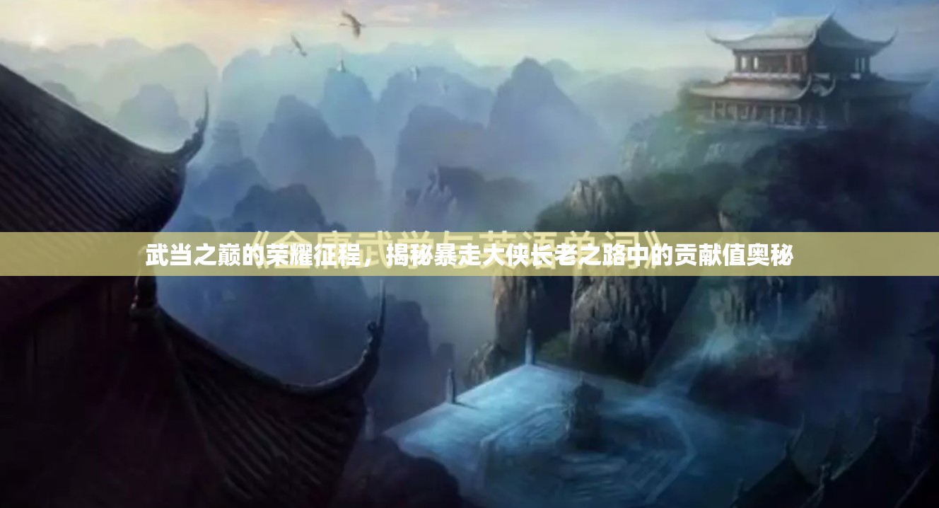 武当之巅的荣耀征程，揭秘暴走大侠长老之路中的贡献值奥秘