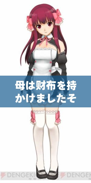 母は财布を持かけましたそして出かけた