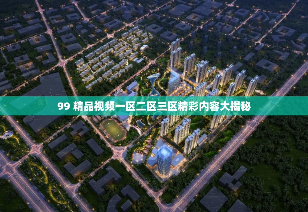 99 精品视频一区二区三区精彩内容大揭秘