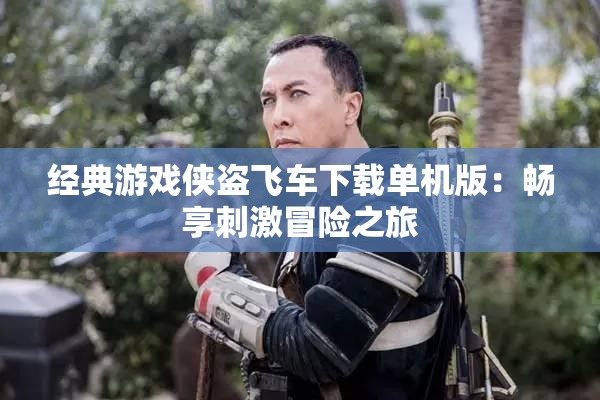 经典游戏侠盗飞车下载单机版：畅享刺激冒险之旅