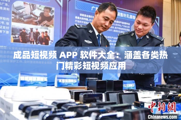 成品短视频 APP 软件大全：涵盖各类热门精彩短视频应用