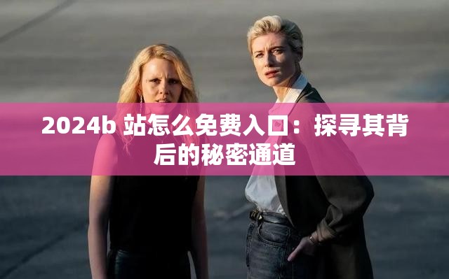 2024b 站怎么免费入口：探寻其背后的秘密通道