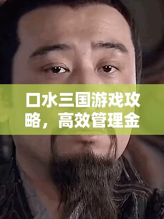 口水三国游戏攻略，高效管理金币，避免无谓花费的实用技巧
