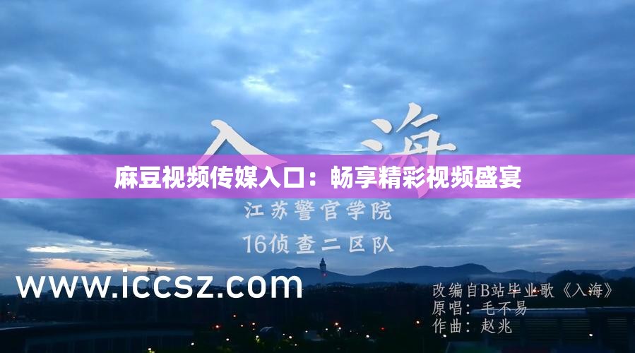 麻豆视频传媒入口：畅享精彩视频盛宴