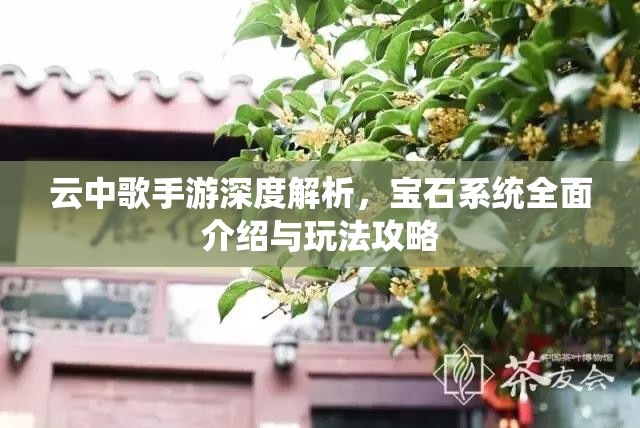 云中歌手游深度解析，宝石系统全面介绍与玩法攻略