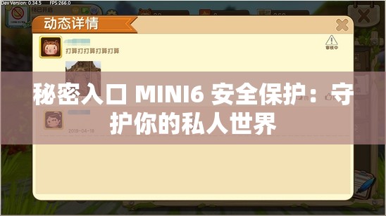 秘密入口 MINI6 安全保护：守护你的私人世界