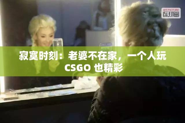 寂寞时刻：老婆不在家，一个人玩 CSGO 也精彩