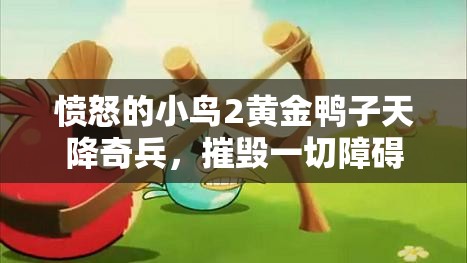 愤怒的小鸟2黄金鸭子天降奇兵，摧毁一切障碍，展现无尽威力！