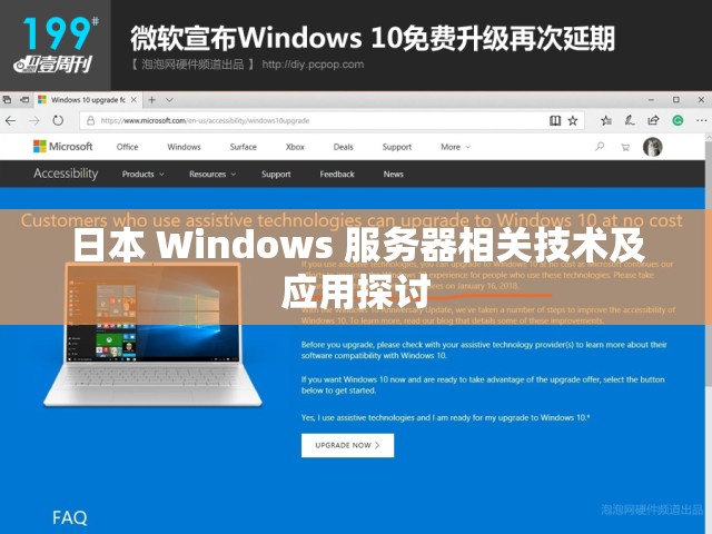 日本 Windows 服务器相关技术及应用探讨